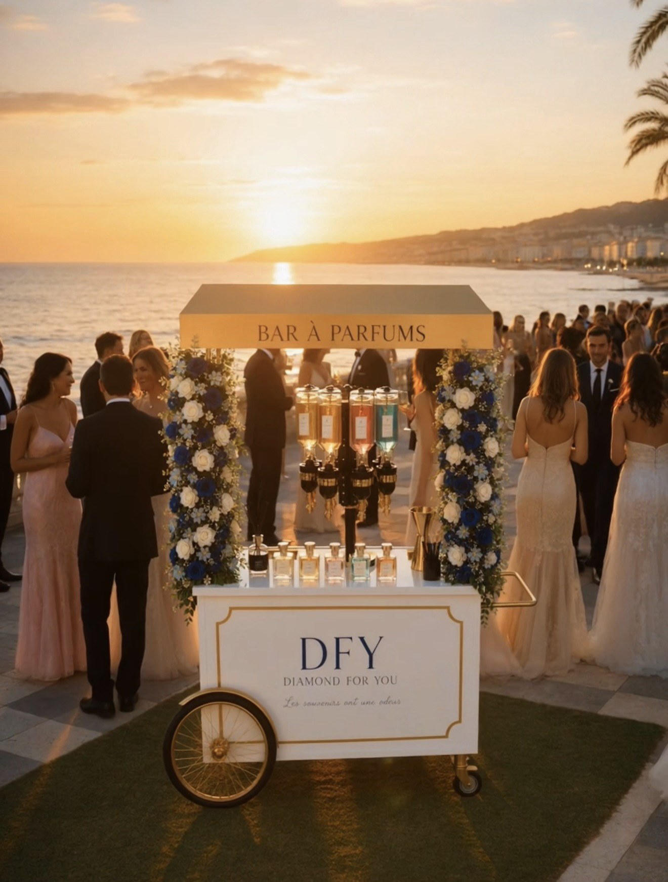 Mariage sur la Promenade des Anglais